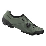 Zapatillas Shimano Xc300 T45 Oliva Mtb Ajuste Boa® L6 Bici