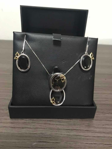 Conjunto Vivara Em Prata, Ouro Amarelo E Diamantes