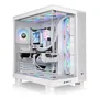 Gabinete Thermaltake View 380 Xl Tg 4 Fan Argb Snow White Color Blanco | Envío gratis