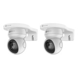 Combo X2 Ezviz C6n Wifi 1080p Seguimiento 360º + 2 Soportes