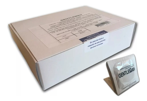 Preservativos Gentleman Lubricado Granel X144 Envío Discreto