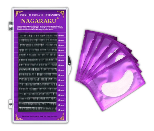 Blister Nagaraku Pestañas 1 Medida  + 5 Parches Gratis 