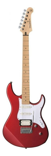 Guitarra Eléctrica Yamaha Pac012/100 Series 112vm De Aliso Red Metallic Brillante Con Diapasón De Arce