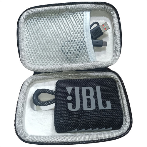 Caixinha De Som Jbl Go 3 Bluetooth Original Com Case Capinha