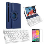 Capa/teclado/pel Para Galaxy Tab S6 Sm T860/t865 10,5 Azul