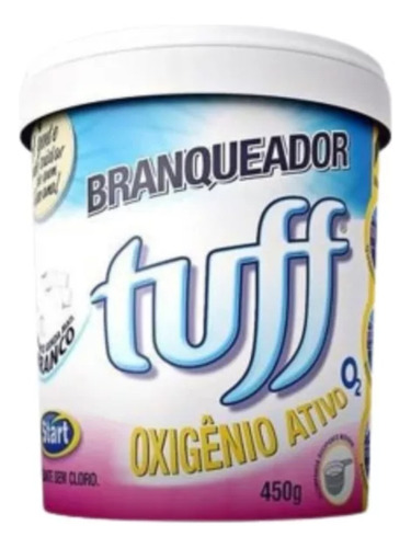 Tira Manchas Roupa Alvejante Sem Cloro Tuff Branqueador 450g