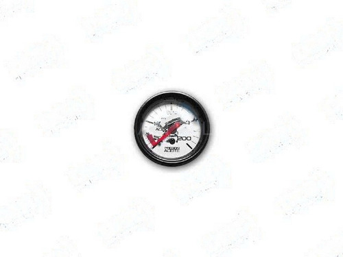 Reloj Presion Aceite Fondo Blanco 200lbs/p2 Diametro: 52mm