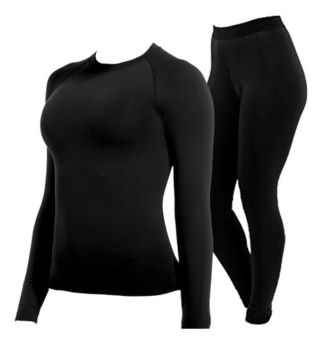 Conjunto Térmico Calça + Blusa Feminina Segunda Pele Sport