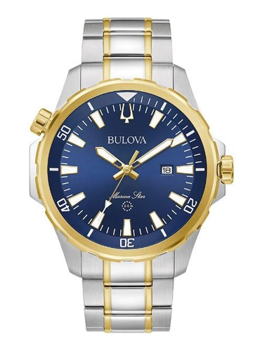 Relogio Bulova Masculino Marine Star 98b384n