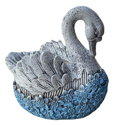 Animal Swan Planta Jardinera Adornos De Jardín Personalidad