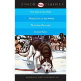 Junior Classic: The Call Of The Wild, Moby Dick Or The Whale, The Little Mermaid, Animal Farm, De Aa.vv.. Editorial Rupa Co, Tapa Blanda En Inglés