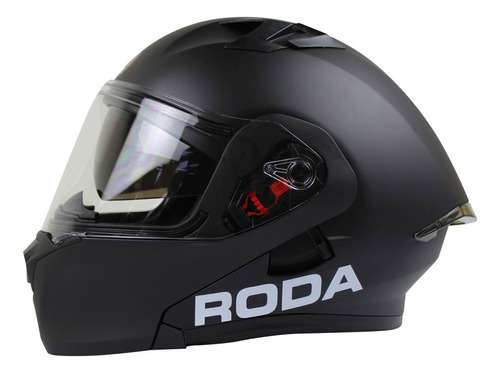 Casco Roda Rush Negro Mate Abatible Svs