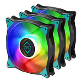 Ventilador Caja Argb 120mm Icegale Rgb (3 Unidades)