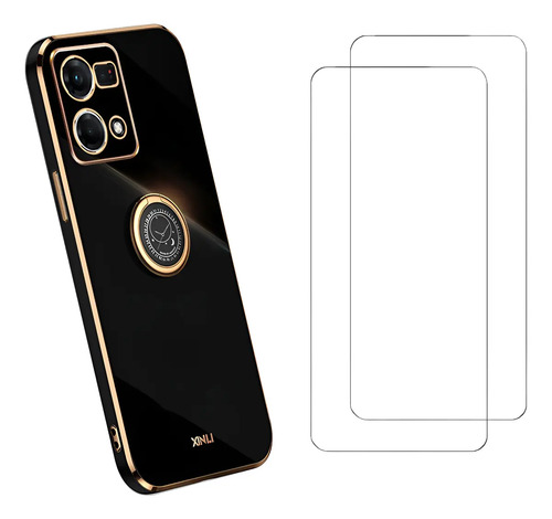 Funda Para Oppo Reno 7 4g Lujo Suave Carcasa + 2 Micas | MercadoLibre