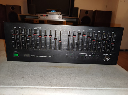 Ecualizador Stereo Grafico Sansui Se-7 Muy Bueno! 10 Bandas