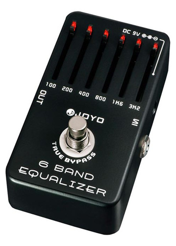 Pedal De Guitarra Con Ecualizador De 6 Bandas Joyo Jf-11