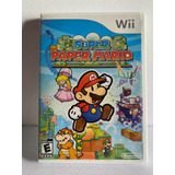 Videojuego Super Paper Mario Nintendo Wii