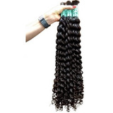 Cabelo Humano P/ Mega Hair Cacheado 65cm - 250g