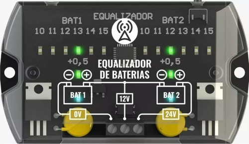 Equalizador Jfa Para Banco De Baterias 