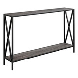 Convenience Concepts Tucson Console Table Weathered Grey