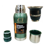 Termo Acero Inoxidable Lusqtoff 750ml + Regalo Mate