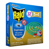  Pack X 6 Raid Espiral Doble Accion 12u Repelente Mosquitos
