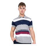 Chomba Polo Hombre Remera Rayada Algodón Talles Especiales