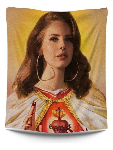 Cobija Frazada Lana Del Rey 200x 150cm Flanel