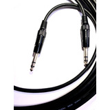 Cable Generico De Audio Plug Trs Stereo 6.3 De 6 Metros