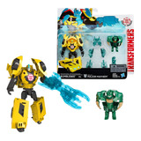 Bonecos Transformers Bumblebee Vs Major Mayhem Hasbro Rid