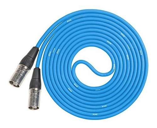 Lyxpro Cat6 Cable Ethercon Rj45 Blindado - 30 Pies Azules