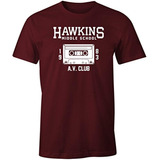 Fantastic Tees Camisa De Club Av Hawkins