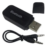 Receptor Bluetooth Áudio Stereo 2.1 Usb P2 Adaptador Músicas