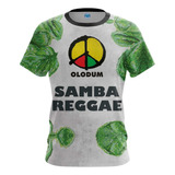 Camisa Camiseta Olodum Samba E Reggae Bahia Brasil Carnaval