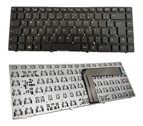 Teclado Notebook Positivo Master N170i N190i 100% Novo      