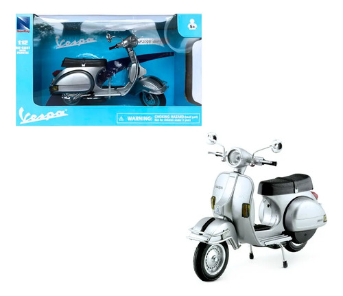 Vespa P200 E  Motocicleta Clasica Motoneta Escala 1\u002F12 Nueva | Envío gratis