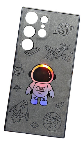 Funda Para Teléfono S24ultra, Lujosa, Vintage, Astronauta, L