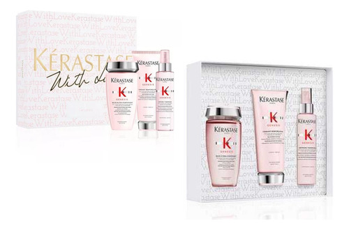 Envio Gratis Cofre Kerastase Genesis Tratamiento 3 Productos