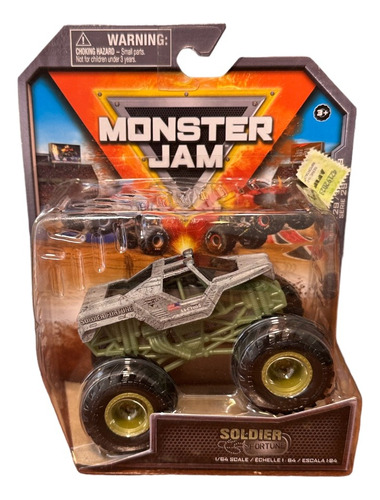 Monster Jam Wheelie Vehiculo Monster Truck Modelos 1:64