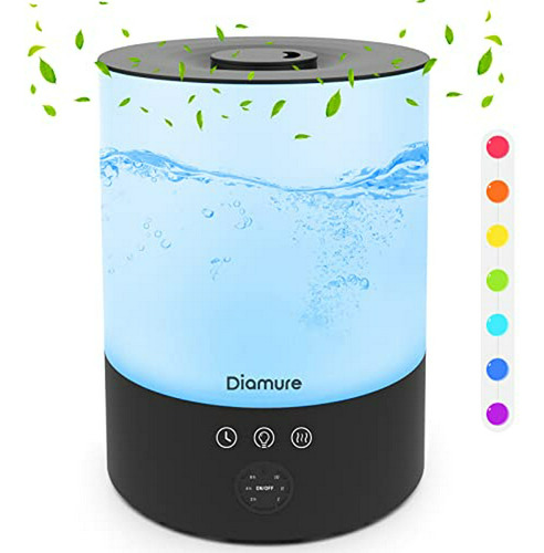 Humidificador Ultrasónico Para Habitación Grande, 2.5l, Sile