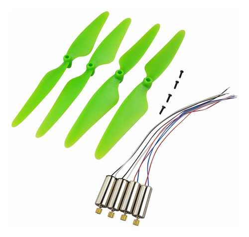 4 Unidades+motor Para Hubsan X4 H502e H502s H216a Rc Quadcop