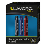 Recarga Marcador Pizarra Negro Lavoro