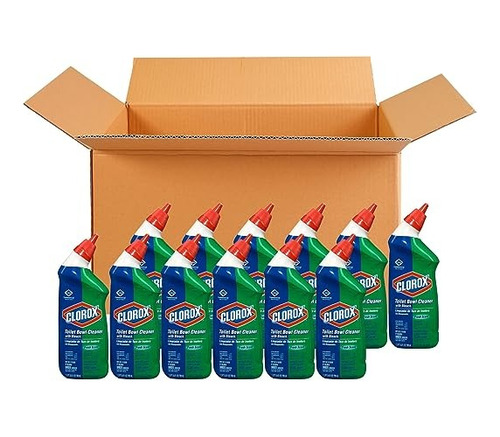 Limpiador De Inodoro Clorox 12 Pzs 709ml