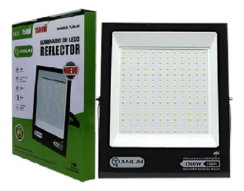 Reflector Led Luminaria 150w/1500w 6000lm Exteriores Ip65