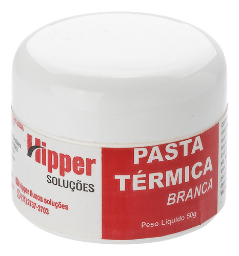 Pasta Térmica Prata 50g Premium  Silver Hipper Soluções