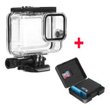 Para Gopro Hero 8 Estuche Impermeable + Estuche De Batería