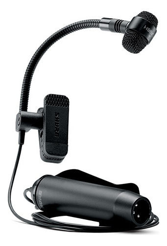 Micrófono De Condensador Cardioide Shure Pga98h-xlr, Color Negro