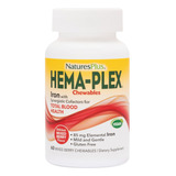 Naturesplus Hema-plex Iron - 60 Ma - Unidad a $2148