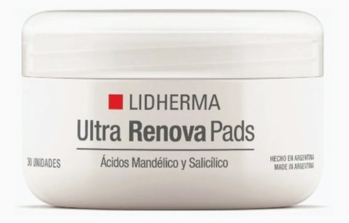 Ultra Renova Pads Ácido Mandelico Y Salicílico Lidherma X 30