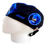 Gorro Quirúrgico Hombre + Lanyard Sonic La Película